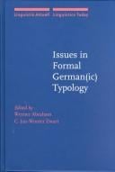 Issues in formal German(ic) typology