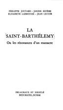 La Saint-Barthélemy