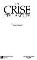 La Crise des langues