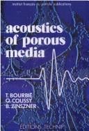 Acoustics Porous Media