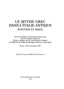 Le mythe grec dans l'Italie antique