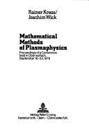 Mathematical methods of plasmaphysics