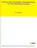 Social and economic organisation of the Rowanduz Kurds