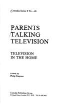 Parents talking television