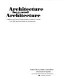 Architecture beyond architecture
