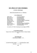 De Jésus et des femmes