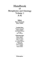 Handbook of metaphysics and ontology