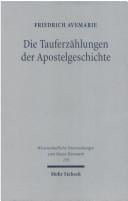 Die Tauferzählungen der Apostelgeschichte