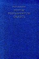 Bibelausgaben, Novum Testamentum Graece, m. Wörterbuch