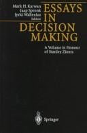 Essays in decision making