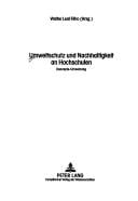 Umweltschutz und nachhaltigkeit an Hochschulen