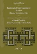 Correspondance De Martin Bucer