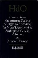 Canaanite in the Amarna Tablets