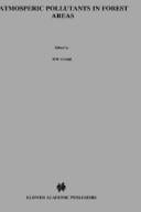 Atmospheric pollutants in forest areas