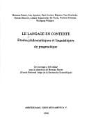 Le Langage en contexte