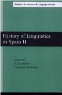 History of linguistics in Spain =