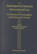 Contemporary issues in international law