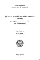 Besturen in Nederlands-Nieuw-Guinea, 1945-1962