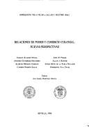 Relaciones de poder y comercio colonial