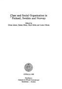 Class and social organisation in Finland, Sweden, and Norway