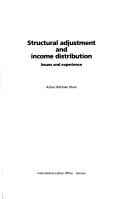 Structural adjustment and income distribution