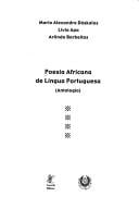 Poesia africana de língua portuguesa