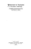 Witnesses to Sumatra