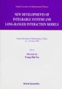 New developments of integrable systems and long-ranged interaction models