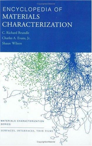 Encyclopedia of materials characterization