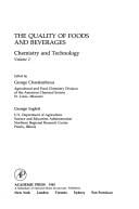 The Quality of foods and beverages : chemistry and technology