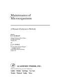Maintenance of microorganisms