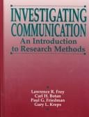 Investigating communication