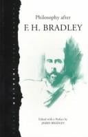 Philosophy after F. H. Bradley