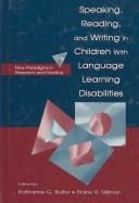 Speaking, reading, and writing in children with language learning disabilities
