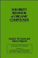 Solubility behavior of organic compounds