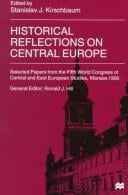 Historical reflections on Central Europe