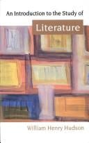 An introduction to the study of literature