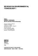 Reviews in environmental toxicology 1