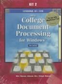 Greg College Document Processing for Windows