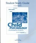 Child Psychology (Study Guide)