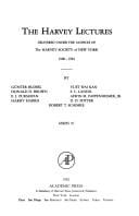 The Harvey lectures