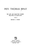 Reverend Thomas Bray