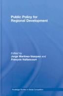 Public policy for regional development