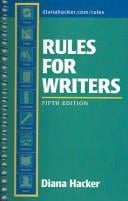 Rules for Writers 5e & Working  with Sources MLA Quick Reference Card
