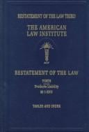 Restatement of the law, torts--apportionment of liability