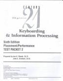 Century 21 Keyboarding & Informaiton Processing, Placement & Performance Tests (Century 21 Keyboarding & Information Processing, Placement &)