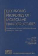 Electronic properties of molecular nanostructures