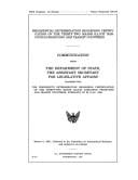 Presidential Determination Regarding Certification of the 32 Major Illicit Narcotics Producing and Transit Countries