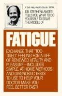 Fatigue (Self Care Health Library)