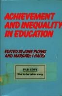Achievement and inequality in education